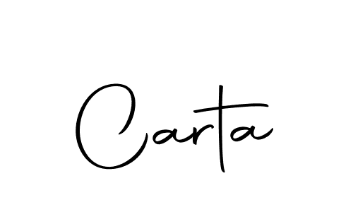 How to make Carta signature? Autography-DOLnW is a professional autograph style. Create handwritten signature for Carta name. Carta signature style 10 images and pictures png