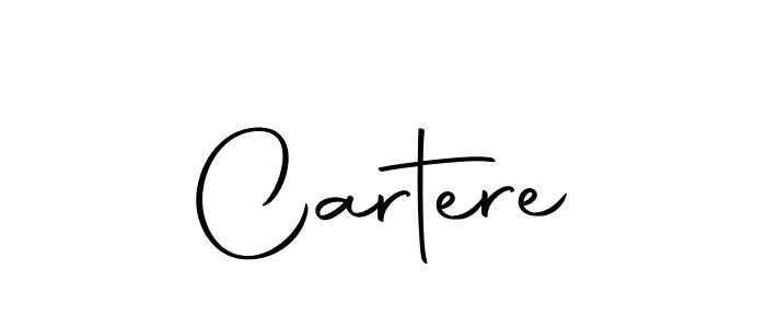 Design your own signature with our free online signature maker. With this signature software, you can create a handwritten (Autography-DOLnW) signature for name Cartere. Cartere signature style 10 images and pictures png