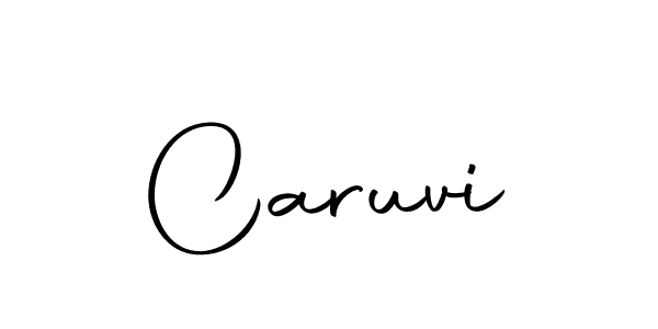 You should practise on your own different ways (Autography-DOLnW) to write your name (Caruvi) in signature. don't let someone else do it for you. Caruvi signature style 10 images and pictures png