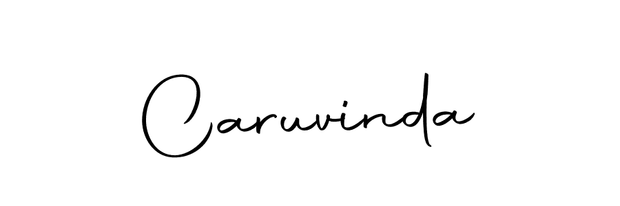 Make a beautiful signature design for name Caruvinda. With this signature (Autography-DOLnW) style, you can create a handwritten signature for free. Caruvinda signature style 10 images and pictures png