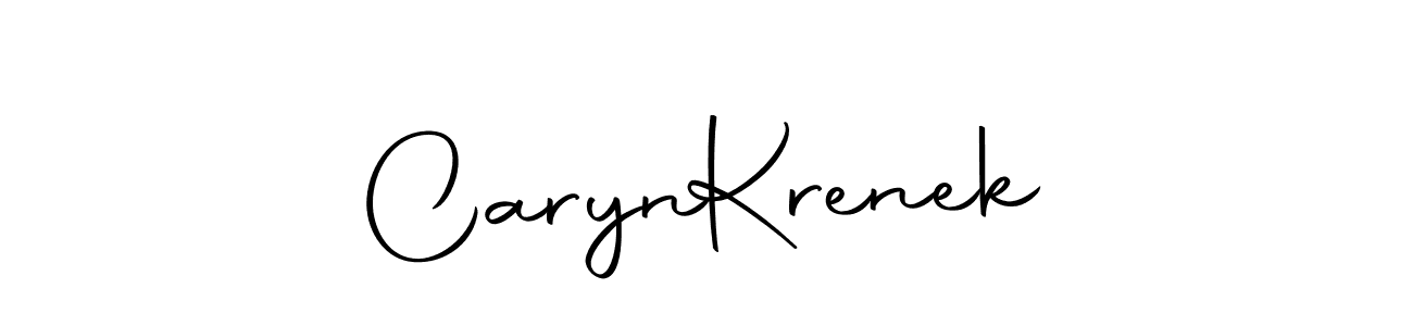 Also we have Caryn  Krenek name is the best signature style. Create professional handwritten signature collection using Autography-DOLnW autograph style. Caryn  Krenek signature style 10 images and pictures png