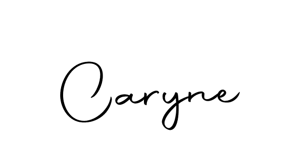 Design your own signature with our free online signature maker. With this signature software, you can create a handwritten (Autography-DOLnW) signature for name Caryne. Caryne signature style 10 images and pictures png