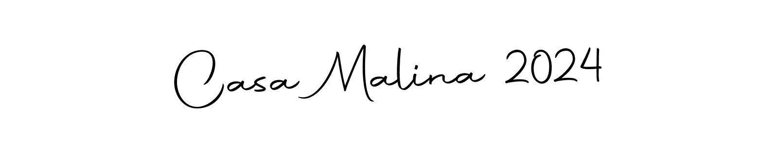 Autography-DOLnW is a professional signature style that is perfect for those who want to add a touch of class to their signature. It is also a great choice for those who want to make their signature more unique. Get Casa Malina 2024 name to fancy signature for free. Casa Malina 2024 signature style 10 images and pictures png