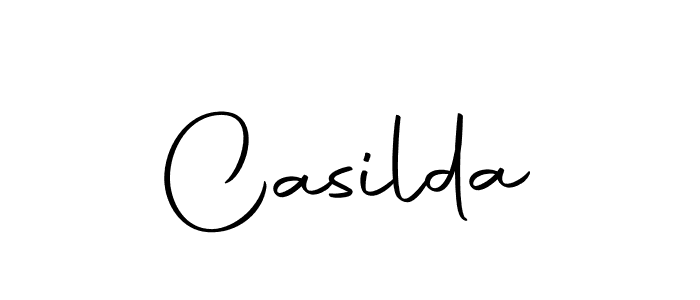 Create a beautiful signature design for name Casilda. With this signature (Autography-DOLnW) fonts, you can make a handwritten signature for free. Casilda signature style 10 images and pictures png