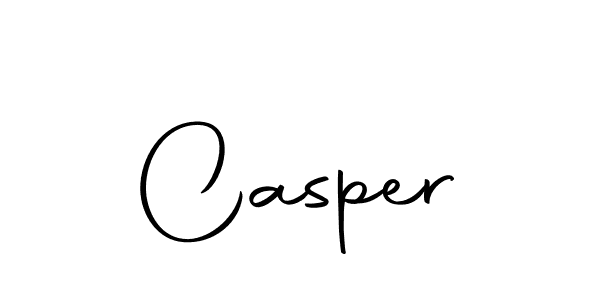 How to make Casper signature? Autography-DOLnW is a professional autograph style. Create handwritten signature for Casper name. Casper signature style 10 images and pictures png