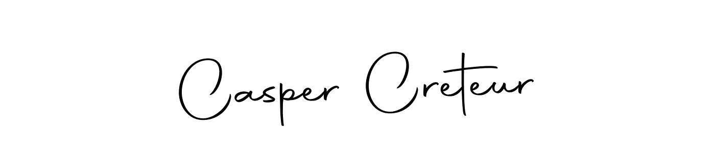 Use a signature maker to create a handwritten signature online. With this signature software, you can design (Autography-DOLnW) your own signature for name Casper Creteur. Casper Creteur signature style 10 images and pictures png