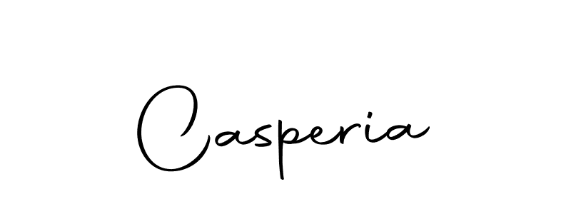 Similarly Autography-DOLnW is the best handwritten signature design. Signature creator online .You can use it as an online autograph creator for name Casperia. Casperia signature style 10 images and pictures png