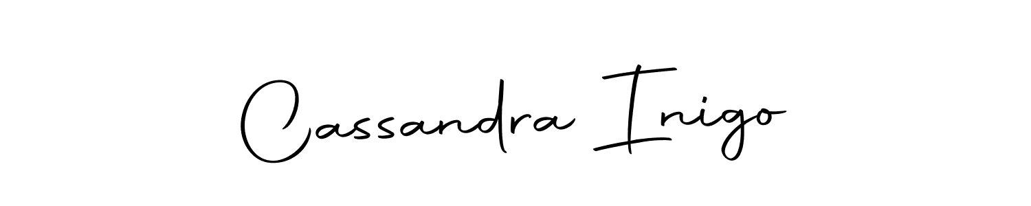 Design your own signature with our free online signature maker. With this signature software, you can create a handwritten (Autography-DOLnW) signature for name Cassandra Inigo. Cassandra Inigo signature style 10 images and pictures png