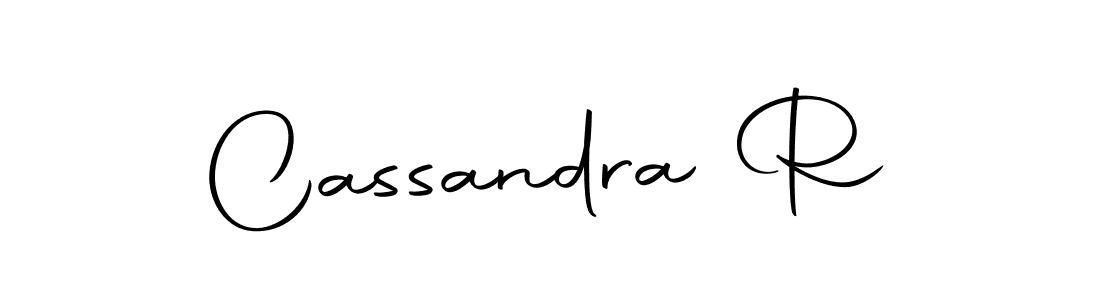 The best way (Autography-DOLnW) to make a short signature is to pick only two or three words in your name. The name Cassandra R include a total of six letters. For converting this name. Cassandra R signature style 10 images and pictures png