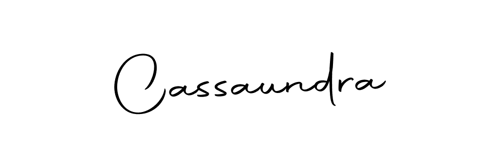 Make a beautiful signature design for name Cassaundra. With this signature (Autography-DOLnW) style, you can create a handwritten signature for free. Cassaundra signature style 10 images and pictures png