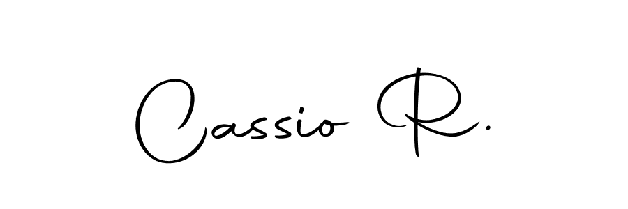 It looks lik you need a new signature style for name Cassio R.. Design unique handwritten (Autography-DOLnW) signature with our free signature maker in just a few clicks. Cassio R. signature style 10 images and pictures png