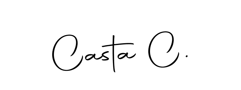 Make a short Casta C. signature style. Manage your documents anywhere anytime using Autography-DOLnW. Create and add eSignatures, submit forms, share and send files easily. Casta C. signature style 10 images and pictures png