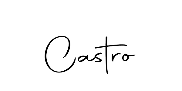 Use a signature maker to create a handwritten signature online. With this signature software, you can design (Autography-DOLnW) your own signature for name Castro. Castro signature style 10 images and pictures png