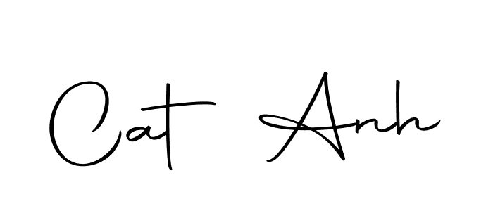 Create a beautiful signature design for name Cat Anh. With this signature (Autography-DOLnW) fonts, you can make a handwritten signature for free. Cat Anh signature style 10 images and pictures png
