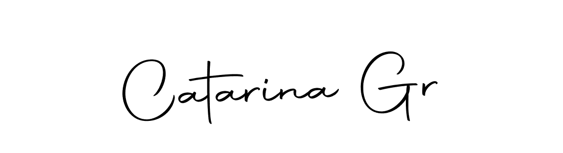 How to make Catarina Gr signature? Autography-DOLnW is a professional autograph style. Create handwritten signature for Catarina Gr name. Catarina Gr signature style 10 images and pictures png