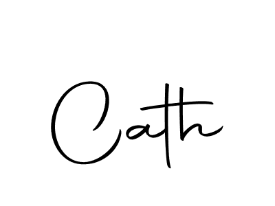 Design your own signature with our free online signature maker. With this signature software, you can create a handwritten (Autography-DOLnW) signature for name Cath. Cath signature style 10 images and pictures png