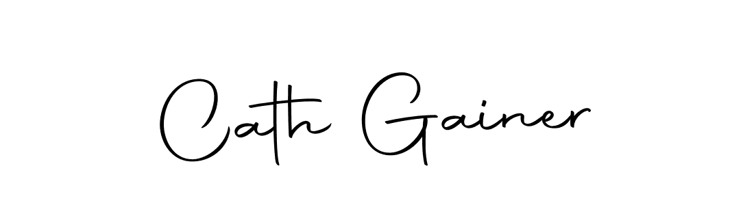 Cath Gainer stylish signature style. Best Handwritten Sign (Autography-DOLnW) for my name. Handwritten Signature Collection Ideas for my name Cath Gainer. Cath Gainer signature style 10 images and pictures png