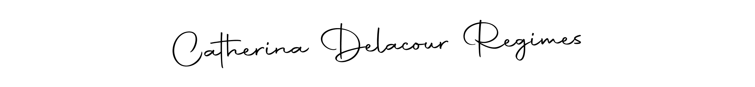 How to make Catherina Delacour Regimes signature? Autography-DOLnW is a professional autograph style. Create handwritten signature for Catherina Delacour Regimes name. Catherina Delacour Regimes signature style 10 images and pictures png
