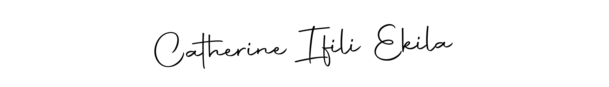 if you are searching for the best signature style for your name Catherine Ifili Ekila. so please give up your signature search. here we have designed multiple signature styles  using Autography-DOLnW. Catherine Ifili Ekila signature style 10 images and pictures png