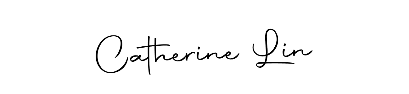 Make a beautiful signature design for name Catherine Lin. Use this online signature maker to create a handwritten signature for free. Catherine Lin signature style 10 images and pictures png