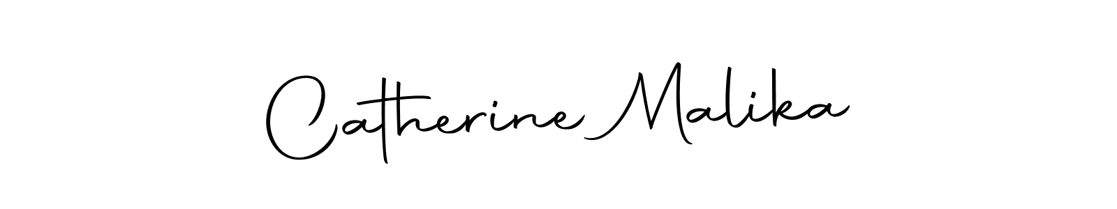 Check out images of Autograph of Catherine Malika name. Actor Catherine Malika Signature Style. Autography-DOLnW is a professional sign style online. Catherine Malika signature style 10 images and pictures png