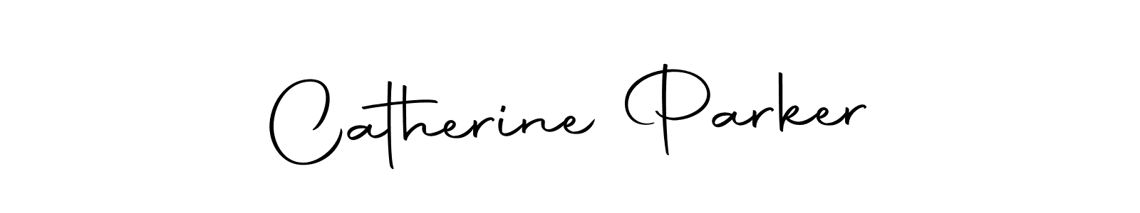 Use a signature maker to create a handwritten signature online. With this signature software, you can design (Autography-DOLnW) your own signature for name Catherine Parker. Catherine Parker signature style 10 images and pictures png