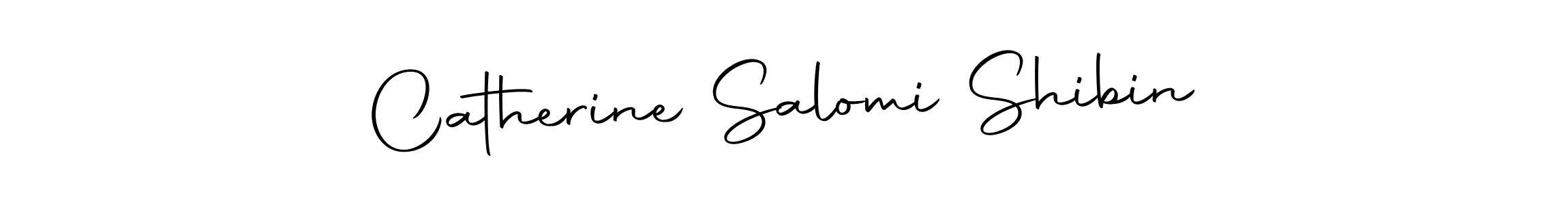 You should practise on your own different ways (Autography-DOLnW) to write your name (Catherine Salomi Shibin) in signature. don't let someone else do it for you. Catherine Salomi Shibin signature style 10 images and pictures png