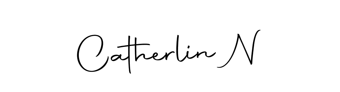 It looks lik you need a new signature style for name Catherlin N. Design unique handwritten (Autography-DOLnW) signature with our free signature maker in just a few clicks. Catherlin N signature style 10 images and pictures png