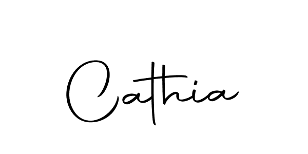 You should practise on your own different ways (Autography-DOLnW) to write your name (Cathia) in signature. don't let someone else do it for you. Cathia signature style 10 images and pictures png