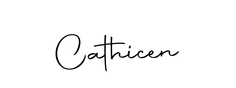 Create a beautiful signature design for name Cathicen. With this signature (Autography-DOLnW) fonts, you can make a handwritten signature for free. Cathicen signature style 10 images and pictures png