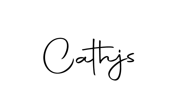 The best way (Autography-DOLnW) to make a short signature is to pick only two or three words in your name. The name Cathjs include a total of six letters. For converting this name. Cathjs signature style 10 images and pictures png