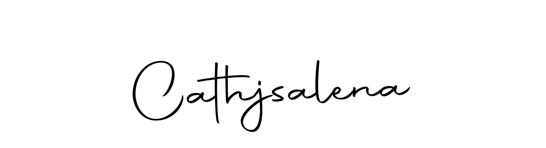 Make a beautiful signature design for name Cathjsalena. With this signature (Autography-DOLnW) style, you can create a handwritten signature for free. Cathjsalena signature style 10 images and pictures png