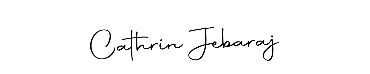 Create a beautiful signature design for name Cathrin Jebaraj. With this signature (Autography-DOLnW) fonts, you can make a handwritten signature for free. Cathrin Jebaraj signature style 10 images and pictures png