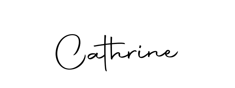 Design your own signature with our free online signature maker. With this signature software, you can create a handwritten (Autography-DOLnW) signature for name Cathrine. Cathrine signature style 10 images and pictures png
