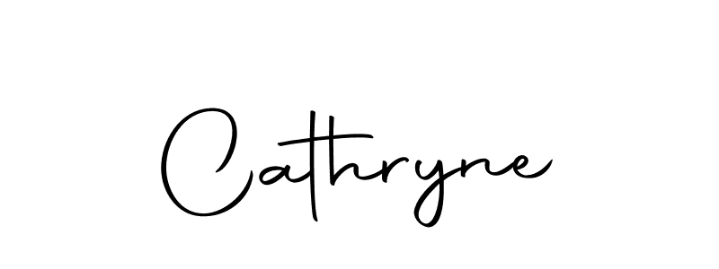 Make a beautiful signature design for name Cathryne. Use this online signature maker to create a handwritten signature for free. Cathryne signature style 10 images and pictures png