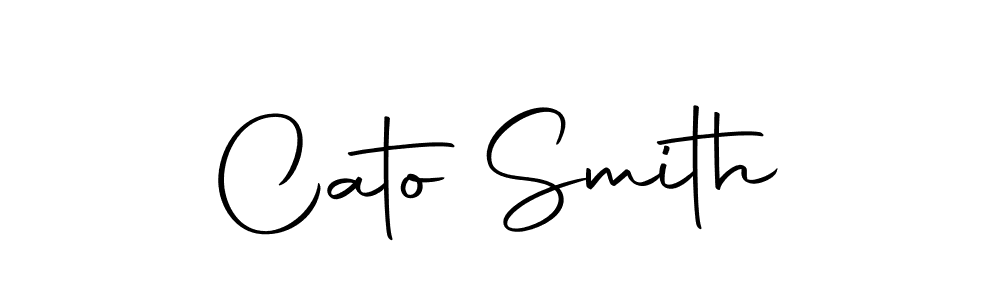 Create a beautiful signature design for name Cato Smith. With this signature (Autography-DOLnW) fonts, you can make a handwritten signature for free. Cato Smith signature style 10 images and pictures png