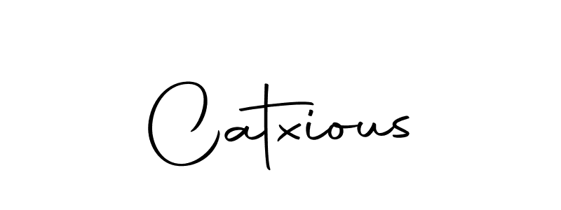 Use a signature maker to create a handwritten signature online. With this signature software, you can design (Autography-DOLnW) your own signature for name Catxious. Catxious signature style 10 images and pictures png