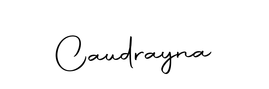 How to make Caudrayna signature? Autography-DOLnW is a professional autograph style. Create handwritten signature for Caudrayna name. Caudrayna signature style 10 images and pictures png