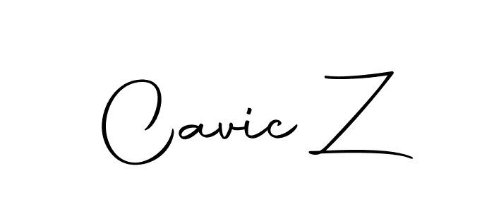 Create a beautiful signature design for name Cavic Z. With this signature (Autography-DOLnW) fonts, you can make a handwritten signature for free. Cavic Z signature style 10 images and pictures png