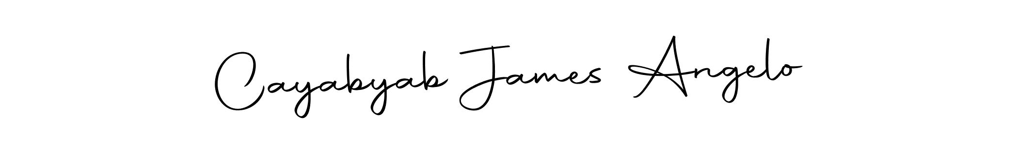 Make a short Cayabyab James Angelo signature style. Manage your documents anywhere anytime using Autography-DOLnW. Create and add eSignatures, submit forms, share and send files easily. Cayabyab James Angelo signature style 10 images and pictures png