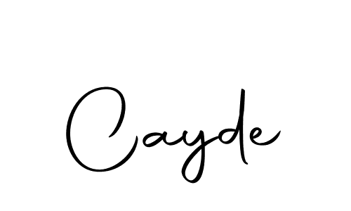 You should practise on your own different ways (Autography-DOLnW) to write your name (Cayde) in signature. don't let someone else do it for you. Cayde signature style 10 images and pictures png