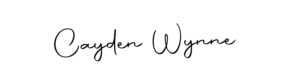 Make a beautiful signature design for name Cayden Wynne. Use this online signature maker to create a handwritten signature for free. Cayden Wynne signature style 10 images and pictures png