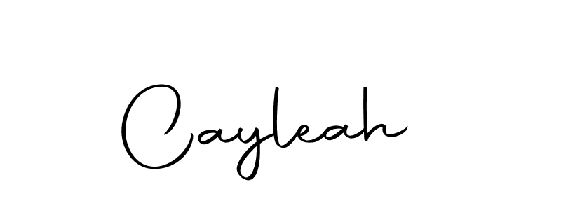 The best way (Autography-DOLnW) to make a short signature is to pick only two or three words in your name. The name Cayleah  include a total of six letters. For converting this name. Cayleah  signature style 10 images and pictures png