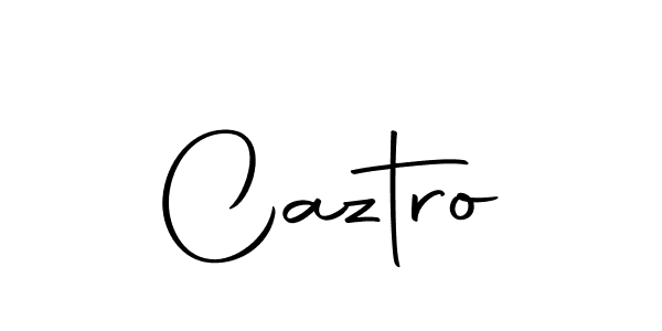 Design your own signature with our free online signature maker. With this signature software, you can create a handwritten (Autography-DOLnW) signature for name Caztro. Caztro signature style 10 images and pictures png