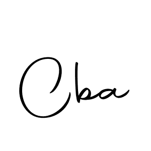 Design your own signature with our free online signature maker. With this signature software, you can create a handwritten (Autography-DOLnW) signature for name Cba. Cba signature style 10 images and pictures png