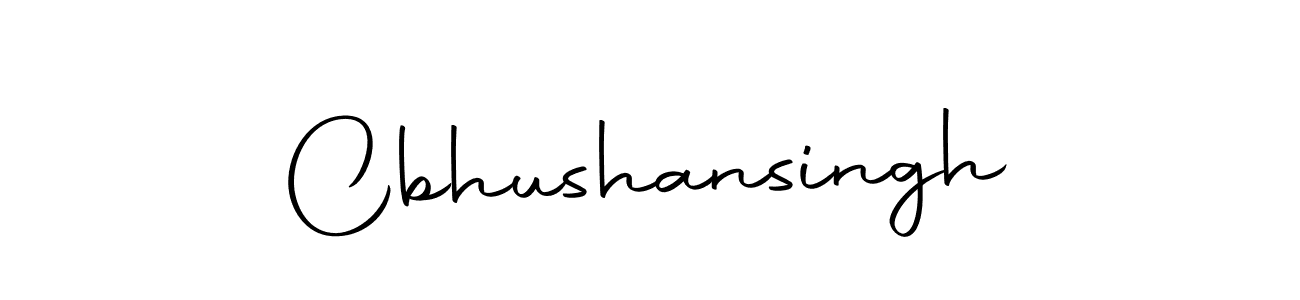 How to make Cbhushansingh name signature. Use Autography-DOLnW style for creating short signs online. This is the latest handwritten sign. Cbhushansingh signature style 10 images and pictures png