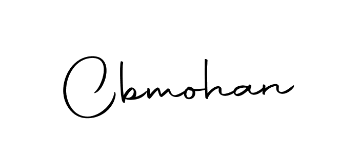 Make a beautiful signature design for name Cbmohan. Use this online signature maker to create a handwritten signature for free. Cbmohan signature style 10 images and pictures png