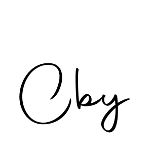 Make a beautiful signature design for name Cby. With this signature (Autography-DOLnW) style, you can create a handwritten signature for free. Cby signature style 10 images and pictures png