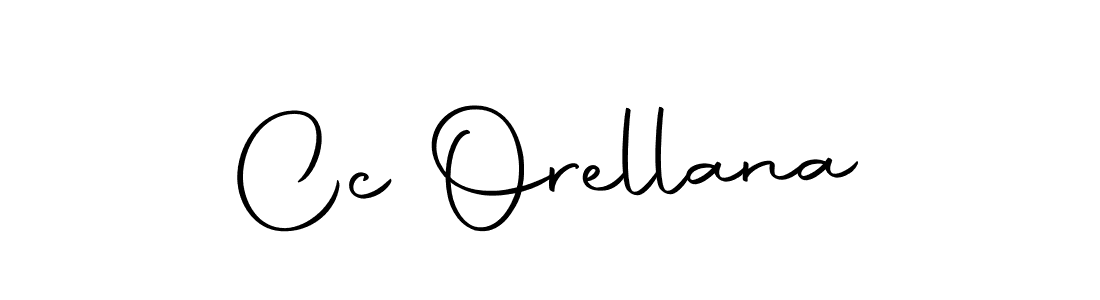 Design your own signature with our free online signature maker. With this signature software, you can create a handwritten (Autography-DOLnW) signature for name Cc Orellana. Cc Orellana signature style 10 images and pictures png