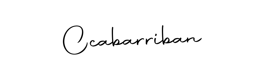 Similarly Autography-DOLnW is the best handwritten signature design. Signature creator online .You can use it as an online autograph creator for name Ccabarriban. Ccabarriban signature style 10 images and pictures png
